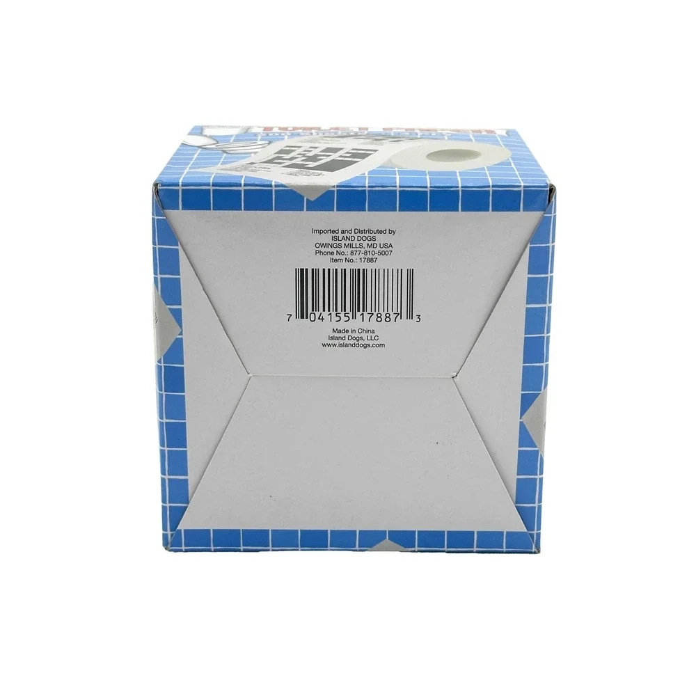 Island Dogs Crossword Puzzle Toilet Paper Unisex OS White New Gag Gift 3-Ply